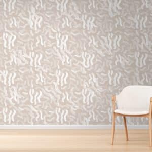 ALGAE TXFG22385 Chaise Blanche 3 TEX papier peint dekozy.fr