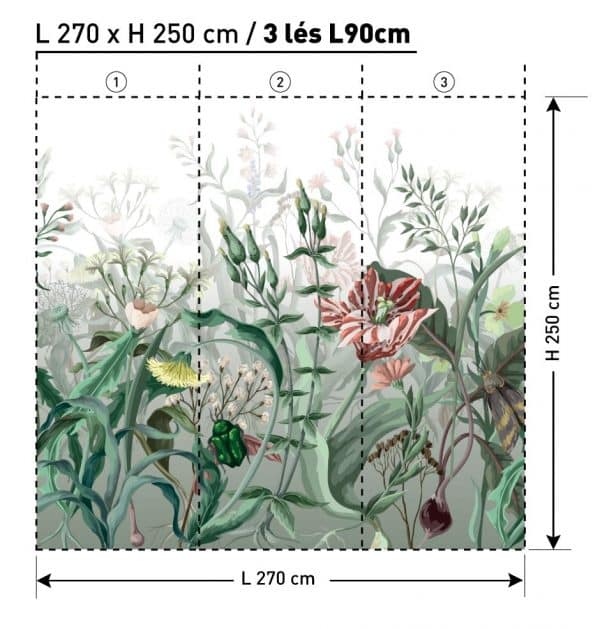 BOTANICA BT7390 LGD01xDEKOZY L270xH250