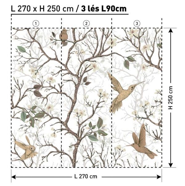 COLIBRIS CB1788 LGD01xDEKOZY L270xH250