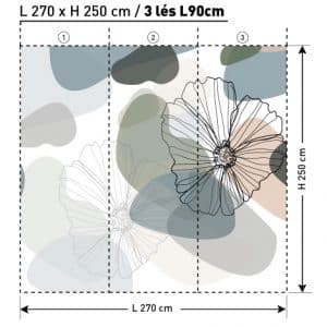 NA2015 1 FLISE A MxDEKOZY L270 x H250 papier peint DEKOZY.FR
