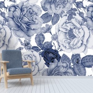 NA2201 2 BOUQUET Fauteuil Bleu 2