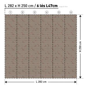 LIGHTHOUSE TXFG22253 L282xH250 TEX papier peint dekozy.fr