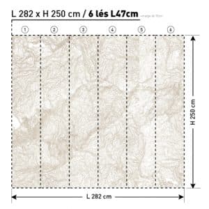 PAESAGGIO II TXFG22426 L282xH250 TEX papier peint dekozy.fr