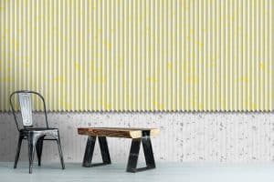 Les ombres en trompe-l’œil donnent au mur texture et dynamisme, ajoutant plus de profondeur à la pièce. Lorsqu’il est combiné avec des images ou des peintures, il crée un espace sophistiqué rempli d’émotion.