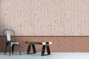 Les ombres en trompe-l’œil donnent au mur texture et dynamisme, ajoutant plus de profondeur à la pièce. Lorsqu’il est combiné avec des images ou des peintures, il crée un espace sophistiqué rempli d’émotion.