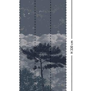 ECLIPSE CLAIR OBSCUR Panneau A L150 H330 IL papier peint dekozy.fr