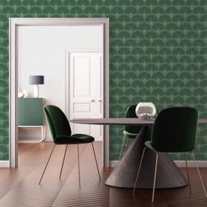 Shan est un très joli motif Art Déco, inspiré d'un modèle original des années 1930 et remis au goût du jour par notre équipe de Designers. 