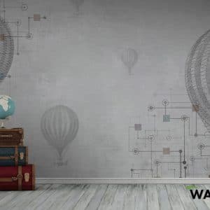 baloon 1WA papier peint dekozy.fr