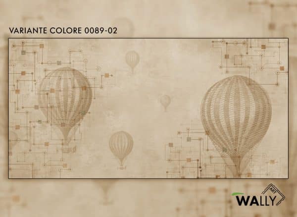 baloon 5WA papier peint dekozy.fr
