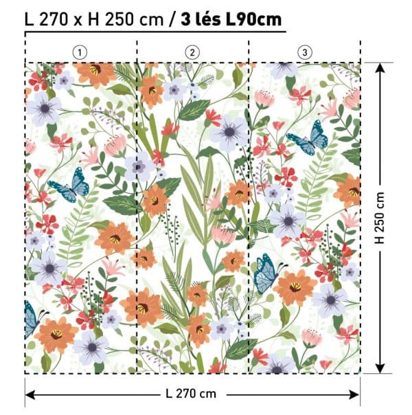 FLORAISON FS7024 LGD01xDEKOZY L270xH250